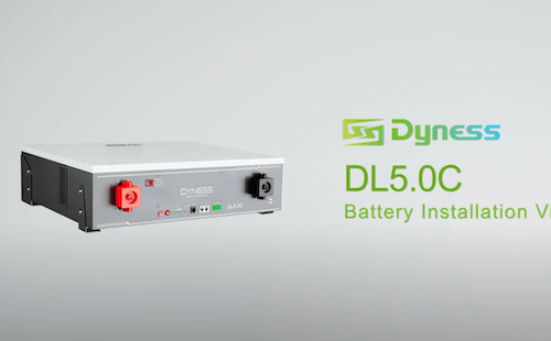 Dyness DL5.0C Battery Installation Video
